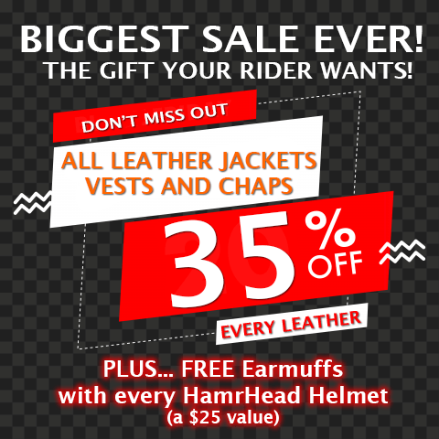 35% off all leathers in store