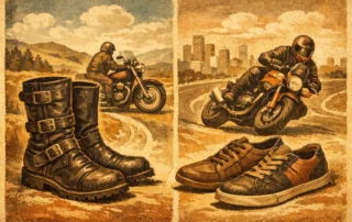 Motorcycle Boots vs Riding Shoes