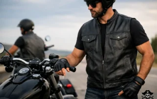 Leather Vests That Look Right and Ride Hard