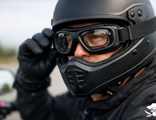 Motorcycle Goggles Over Glasses That Work