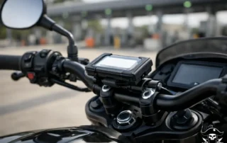 Motorcycle Tollpass Holders That Don't Scratch Bars