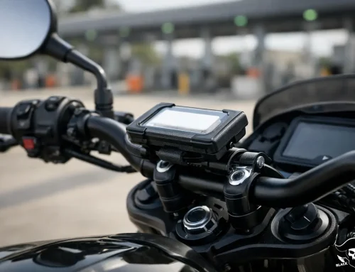 Motorcycle Tollpass Holders That Don’t Scratch Bars