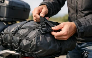 How to Secure Motorcycle Luggage Straps