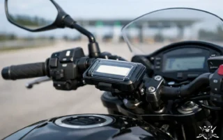 How to Use a Toll Pass Holder on a Motorcycle