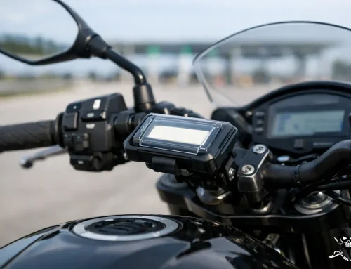 How to Use a Toll Pass Holder on a Motorcycle