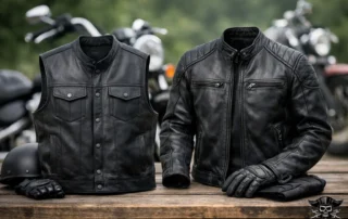 Leather Vest vs Jacket: What Riders Need