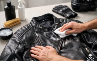 How to Clean a Motorcycle Leather Jacket Safely