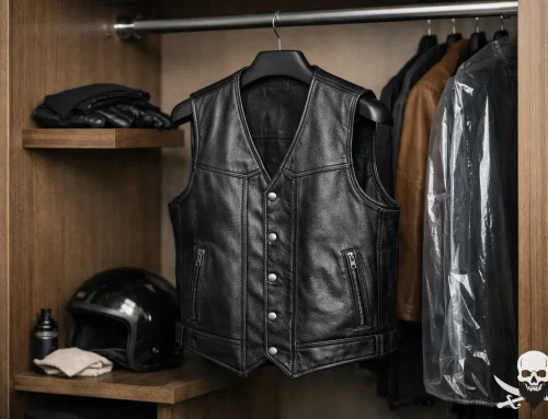 How to Store a Biker Leather Vest Safely