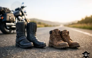 Riding Boots vs Work Boots for the Open Road