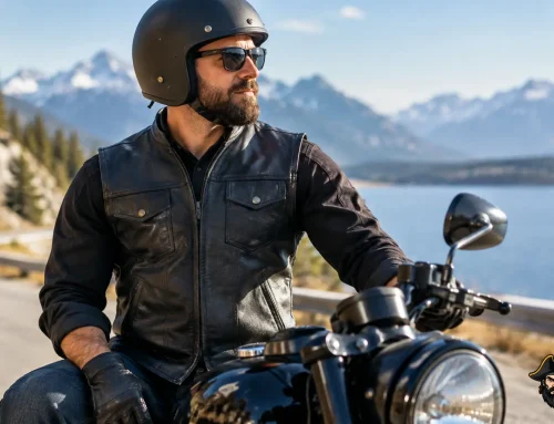 Are Leather Vests Warm Enough for Motorcycle Rides?