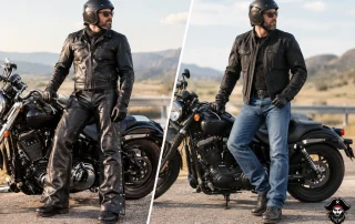 Leather Chaps vs Riding Jeans for Real Road Miles