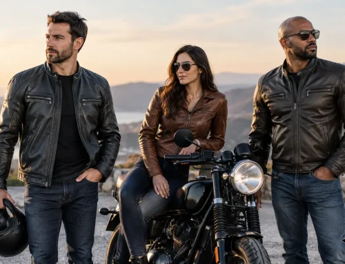 Leather Jacket Fit Examples for Real Riders